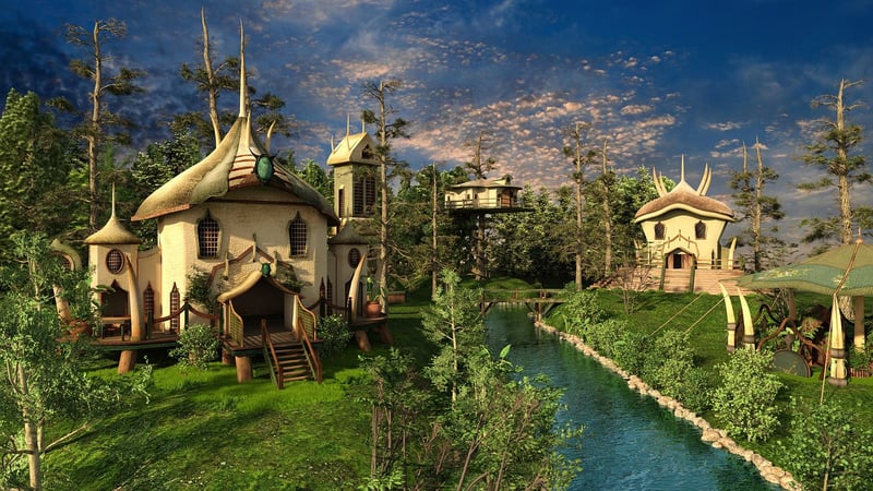Whimsical Village